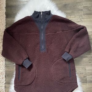 MENS BUCKLE BKE 1/2 ZIP SIZE XS